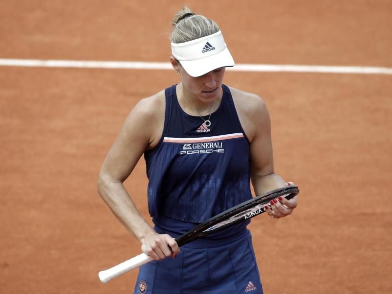 Angelique Kerber hat sich erneut nicht gegen die Rumänin Simona Halep durchsetzen können. Foto: Alessandra Tarantino/AP
