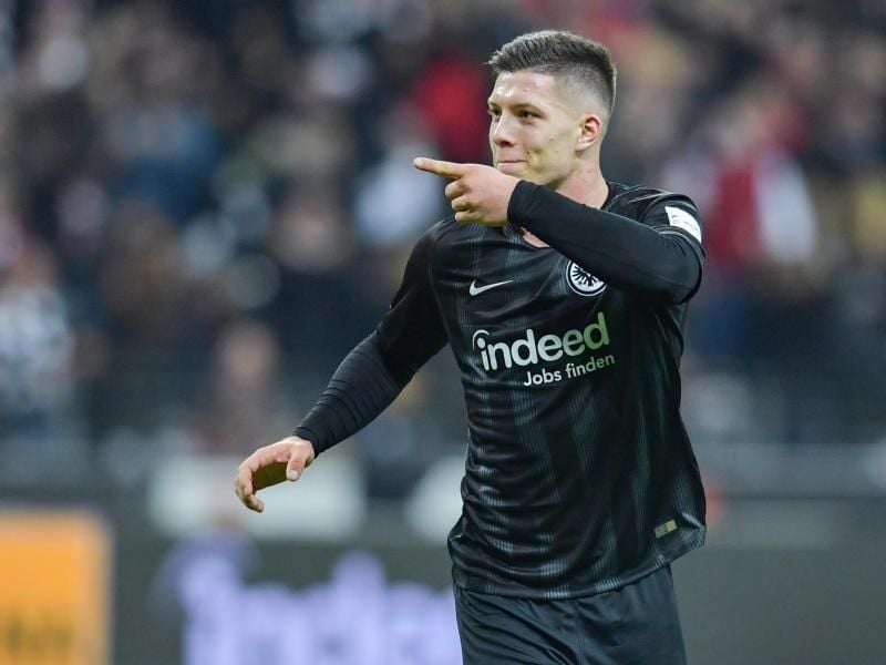 Mit Eintracht Frankfurt kehrt Luka Jovic in der Europa League an seine alte Wirkungsstätte bei Benfica Lissabon zurück. Foto: Uwe Anspach/dpa