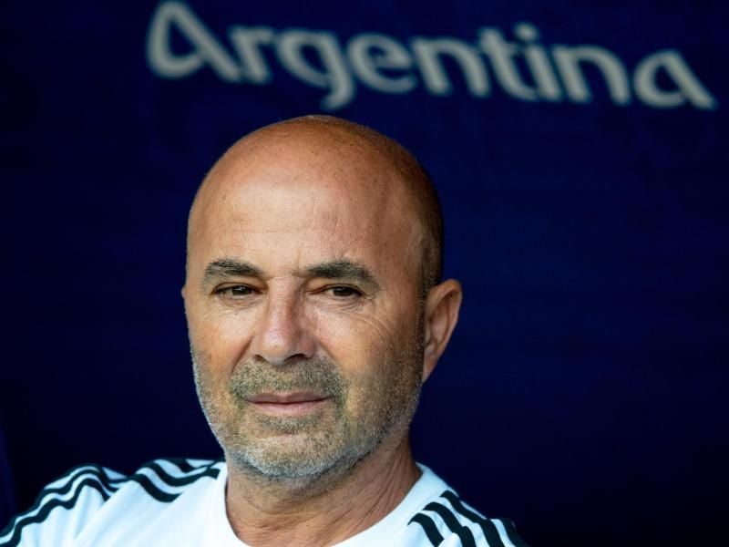 Der Vertrag von Argentiniens Trainer Jorge Sampaoli ist bis Mitte 2022 datiert. Bislang hat er sich nicht zu seiner Zukunt geäußert. Foto: Petter Arvidson/Bildbyran via ZUMA Press