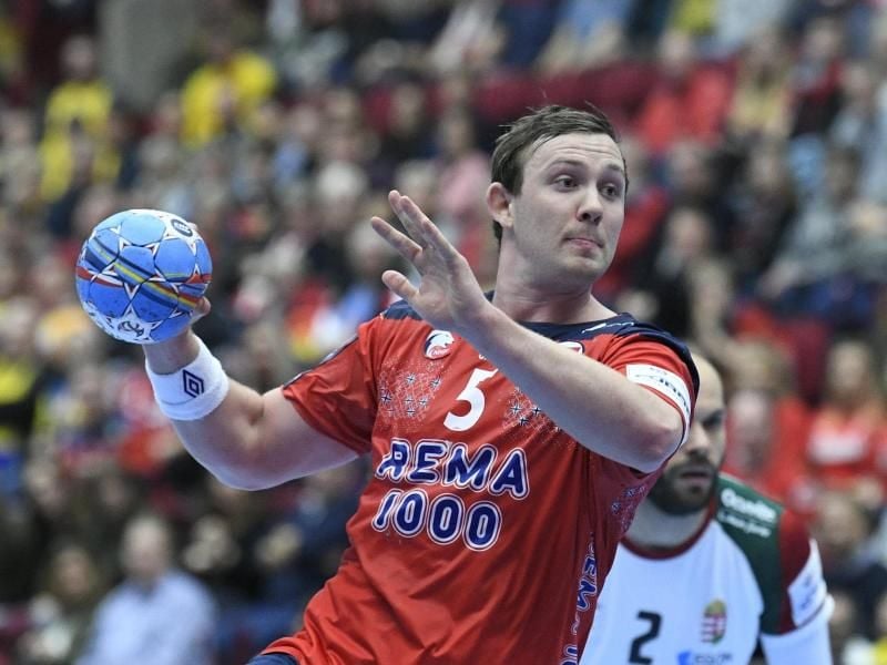 Will endlich wieder Handball spielen: Der Norweger Sander Sagosen. Foto: Johan Nilsson/TT NEWS AGENCY/AP/dpa