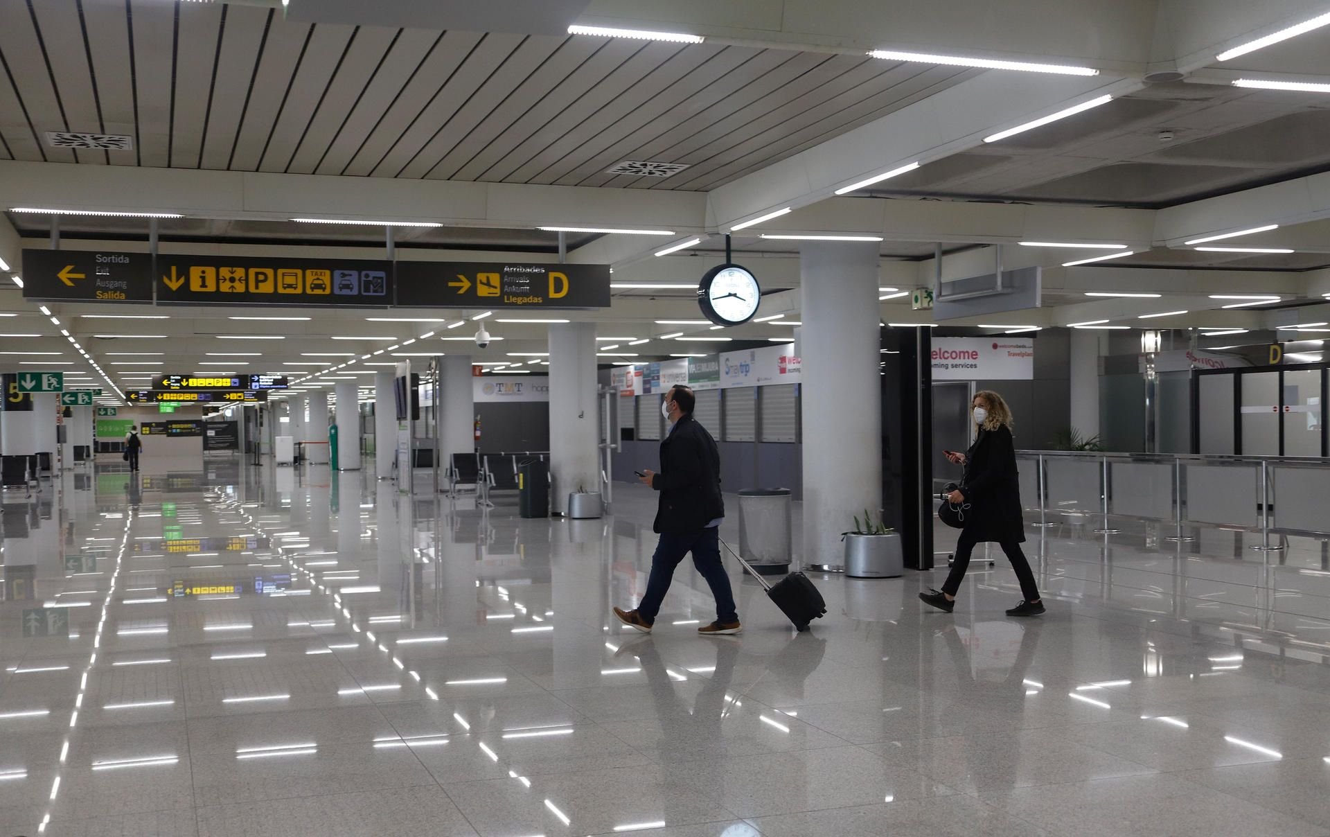 Der Flughafen Palma de Mallorca