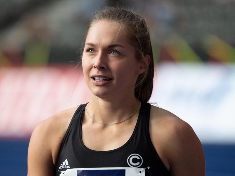 Für Sprinterin Gina Lückenkemper wäre es in Ordnung, wenn sie über ihr Handy geortet werden könnte. Foto: Sven Hoppe