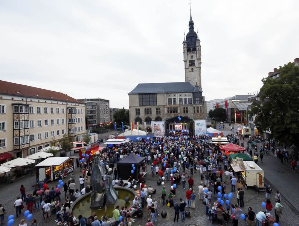 Innenstadt-Belebung: Der Sport- und Familientag lockte viele Besucher auf den Marktplatz.