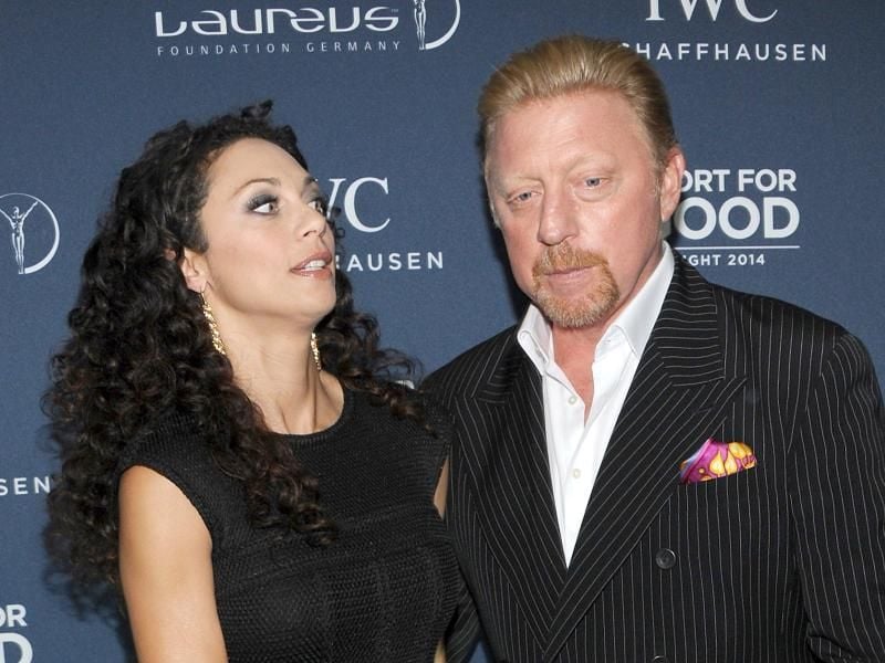 Boris Becker und seine Frau Lilly 2014 in München. Foto: Ursula Düren