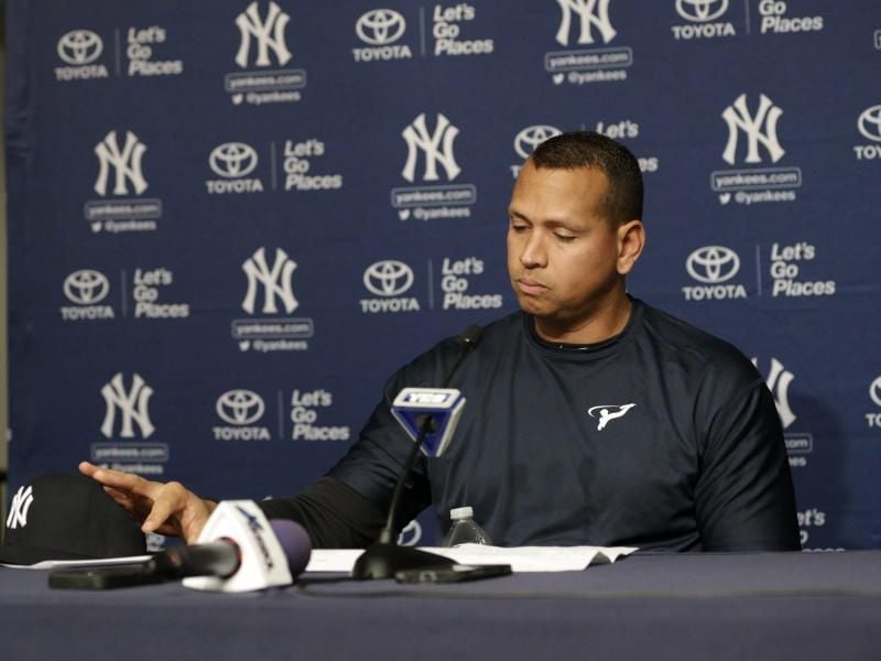 Baseball-Star Alex Rodriguez gab sein Karriereende bekannt. Foto: Jason Szenes