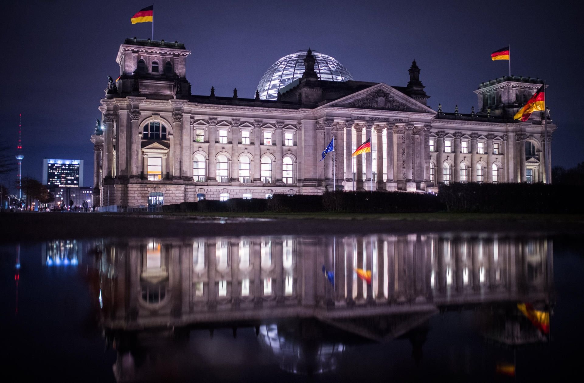 Der Bundestag in Berlin