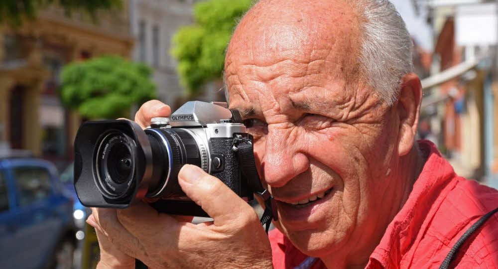 Paul Bertrams aus Aschersleben geht fast nie ohne Fotoapparat aus dem Haus.