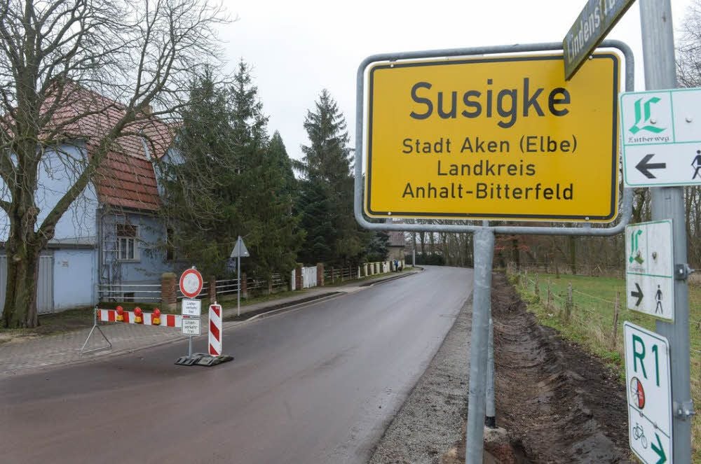 Die Lindenstraße in Susigke.