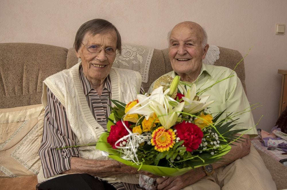 Hilde und Willi Röbbeling sind seit 70 Jahren verheiratet. Das große Jubiläum feiern sie im kleinen Familienkreis.