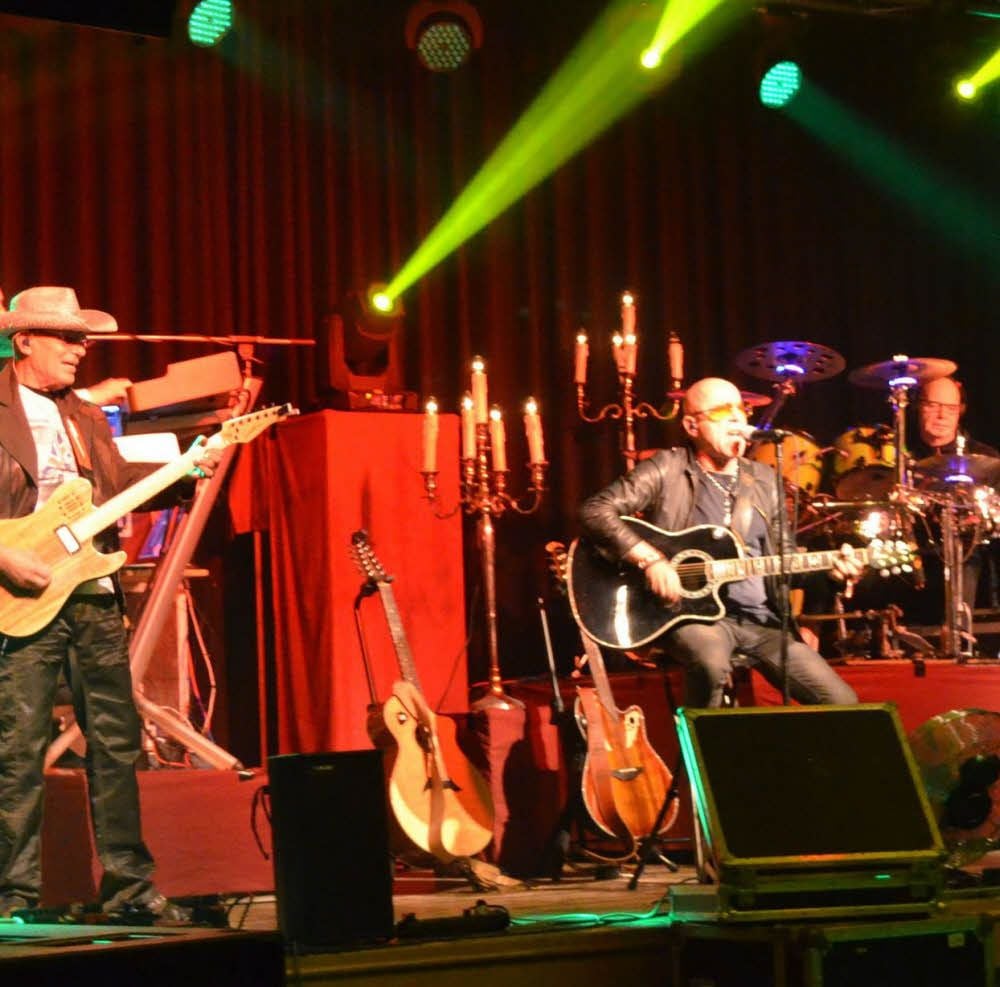 Die Band „City“ überzeugte beim Auftritt in Eisleben.