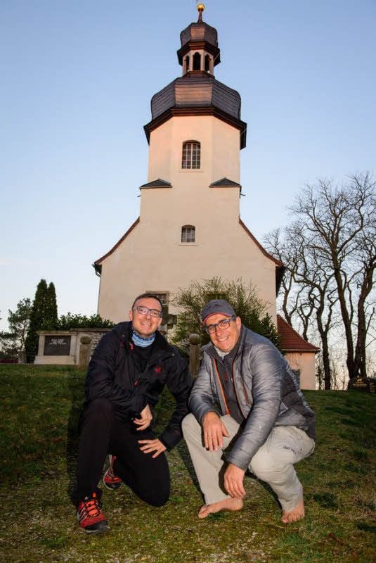 Das „Heimatentdecker“-Hochgeschwindigkeits-Duo in Casekirchen.