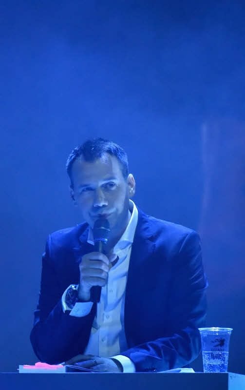 Meister des Thrillers: Sebastian Fitzek bei einer seiner Lesungen.