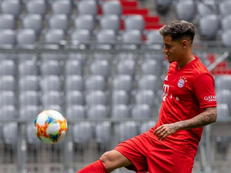 Neuer Star beim FC Bayern: Philippe Coutinho. Foto: Peter Kneffel