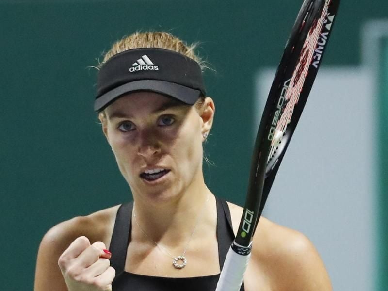 Gewinnt Angelique Kerber gegen Sloane Stephens in zwei Sätzen, steht sie auf jeden Fall im Halbfinale. Foto: Vincent Thian/AP