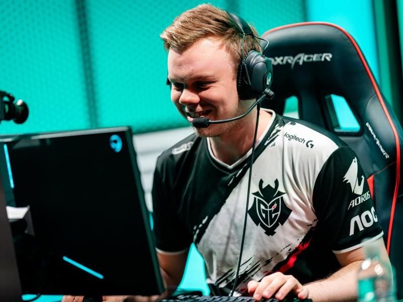 G2s Martin „Wunder” Hansen hatte am Wochenende Experimentierfreude in seinen Spielen in der LEC. Foto: Riot Games