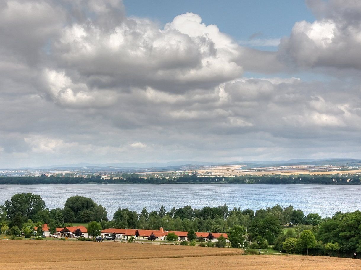 Stausee in Kelbra.