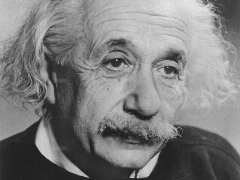 Albert Einstein. Foto: dpa