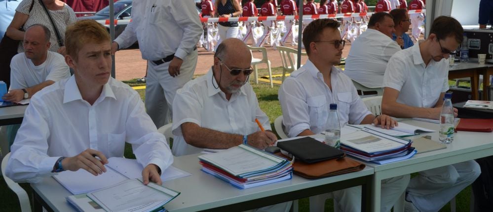 Die Jury- Mitglieder (v.l.n.r.) Florian Mansfeld, Wilfried Röglin und Paul Löwe schauten ganz genau hin.