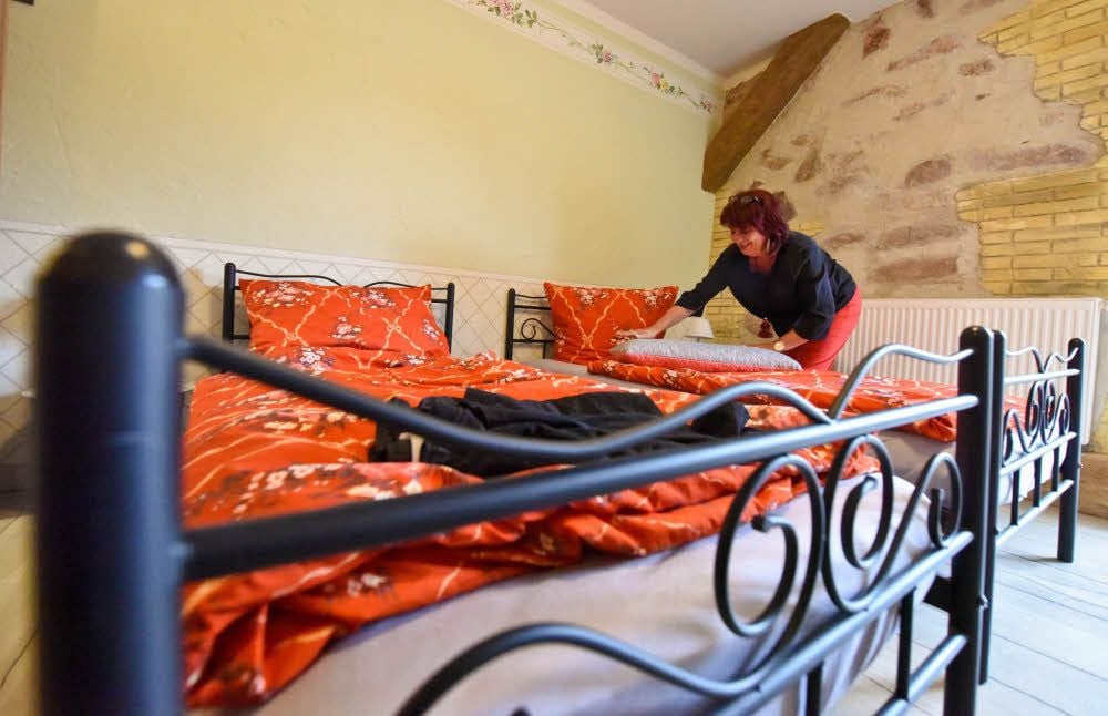 Das Haus, in dem sich die Pension befindet, hat Familie Pedace selbst saniert.