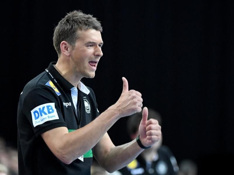 Zufrieden: Handball-Bundestrainer Christian Prokop. Foto: Monika Skolimowska