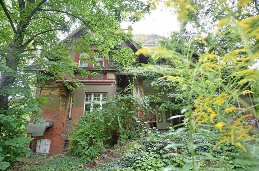Die Villa in der Greppiner Straße in Wolfen war Drehort.