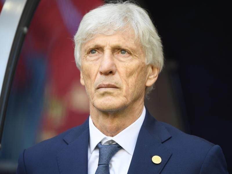 Kolumbiens Trainer Jose Pekerman kann im Spiel gegen Senegal auf Torwart Ospina zurückgreifen. Foto: Lui Siu Wai/xinhua