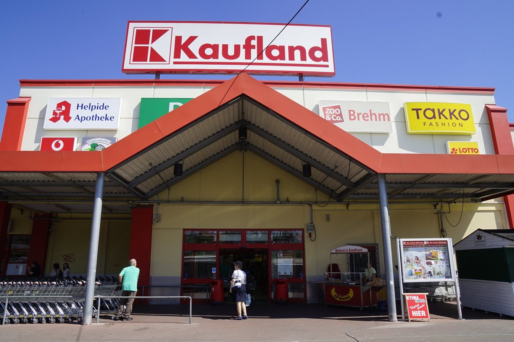 Im Eisleber Kaufland in der Halleschen Straße sind Modernisierungs- und Umbaumaßnahmen geplant.