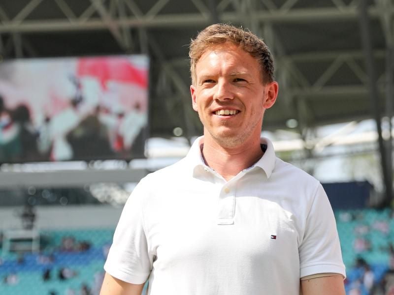 Hoffenheims Trainer Julian Nagelsmann blickt dem Spiel gegen Hannover 96 optimistisch entgegen. Foto: Jan Woitas