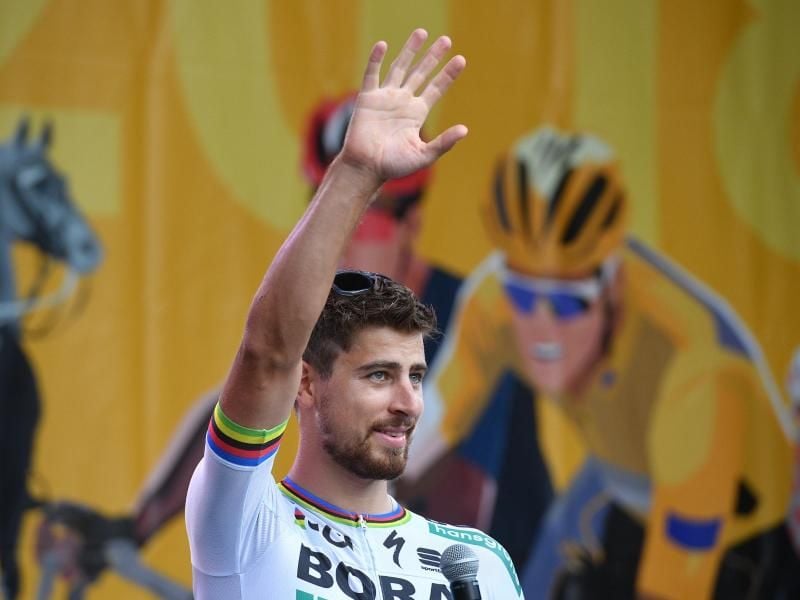 „Ich möchte nicht in seiner Haut stecken”, sagt Peter Sagan über Chris Froome. Foto: David Stockman/BELGA