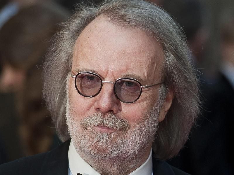 Der ehemalige Abba-Star Benny Andersson kommt zum Radiopreis nach Hamburg. Foto: Will Oliver/EPA FILE