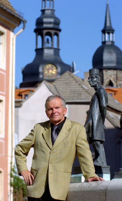 Uwe-Jens Rössel - eine Aufnahme von 2005 in Eisleben