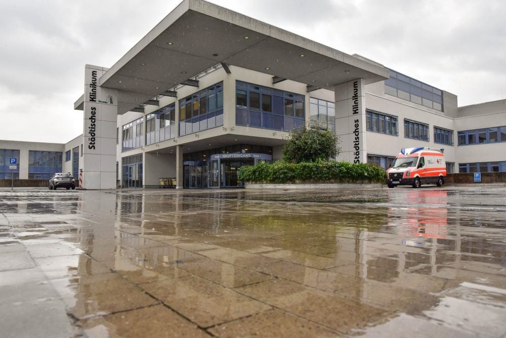 Das Städtische Klinikum Dessau.