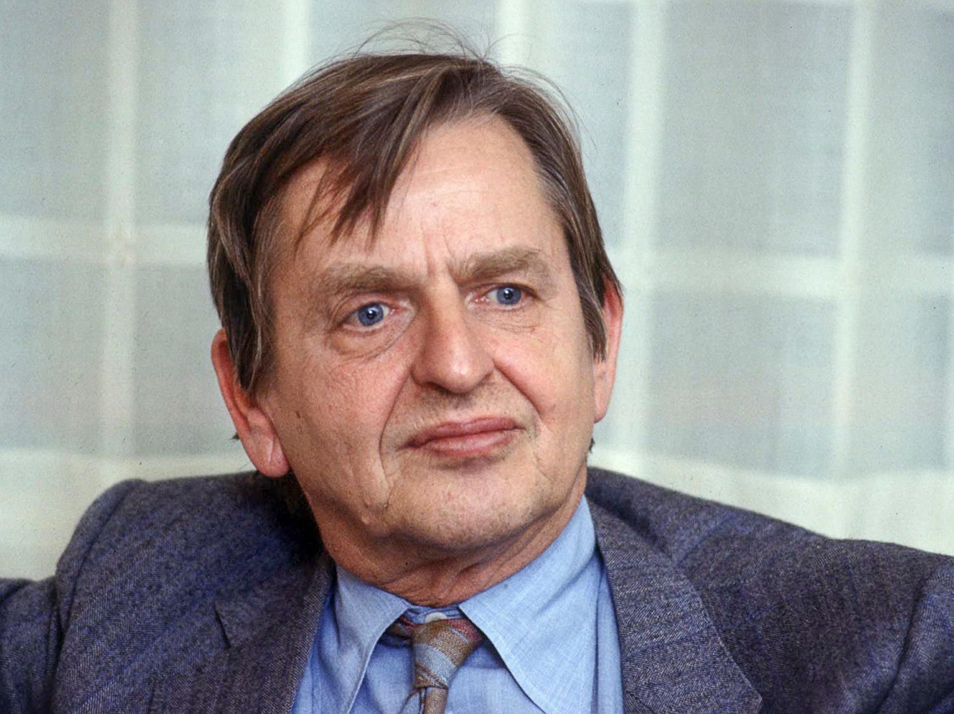 Olof Palme im Jahr 1984