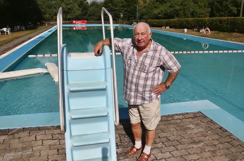Das Freibad hängt vielen Wolfsbergern am Herzen. Klaus-Peter Pigorsch hat es mit errichtet.