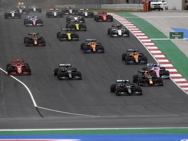Die Formel 1 plant wohl in der kommenden Saison mit einem Rekordkalender von 23 Grand Prix. Foto: Jorge Guerrero/AFP Pool/AP/dpa