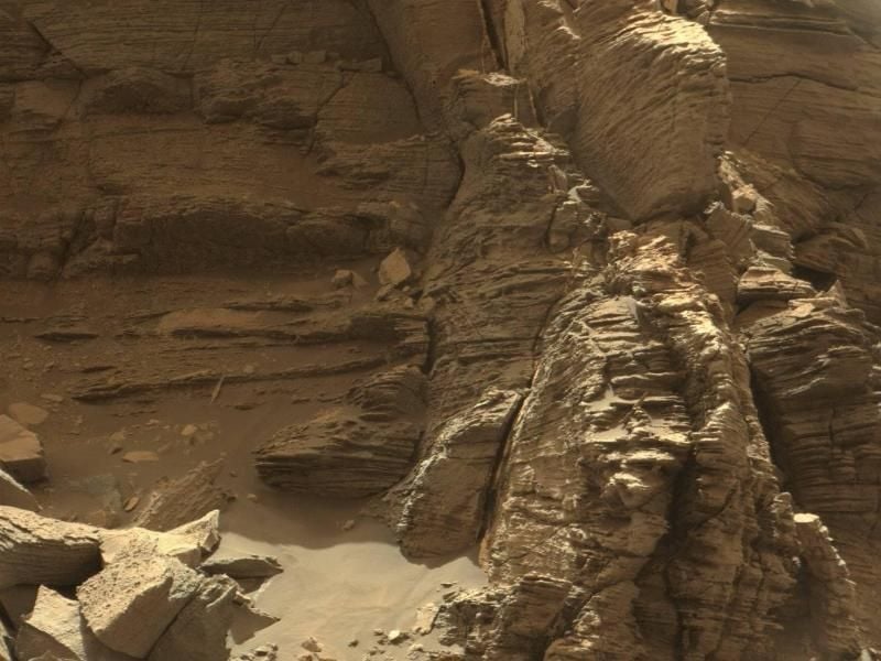 Gestochen scharf: Neue Fotos von der Mars-Oberfläche begeistern die Wissenschaftler. Foto: Nasa