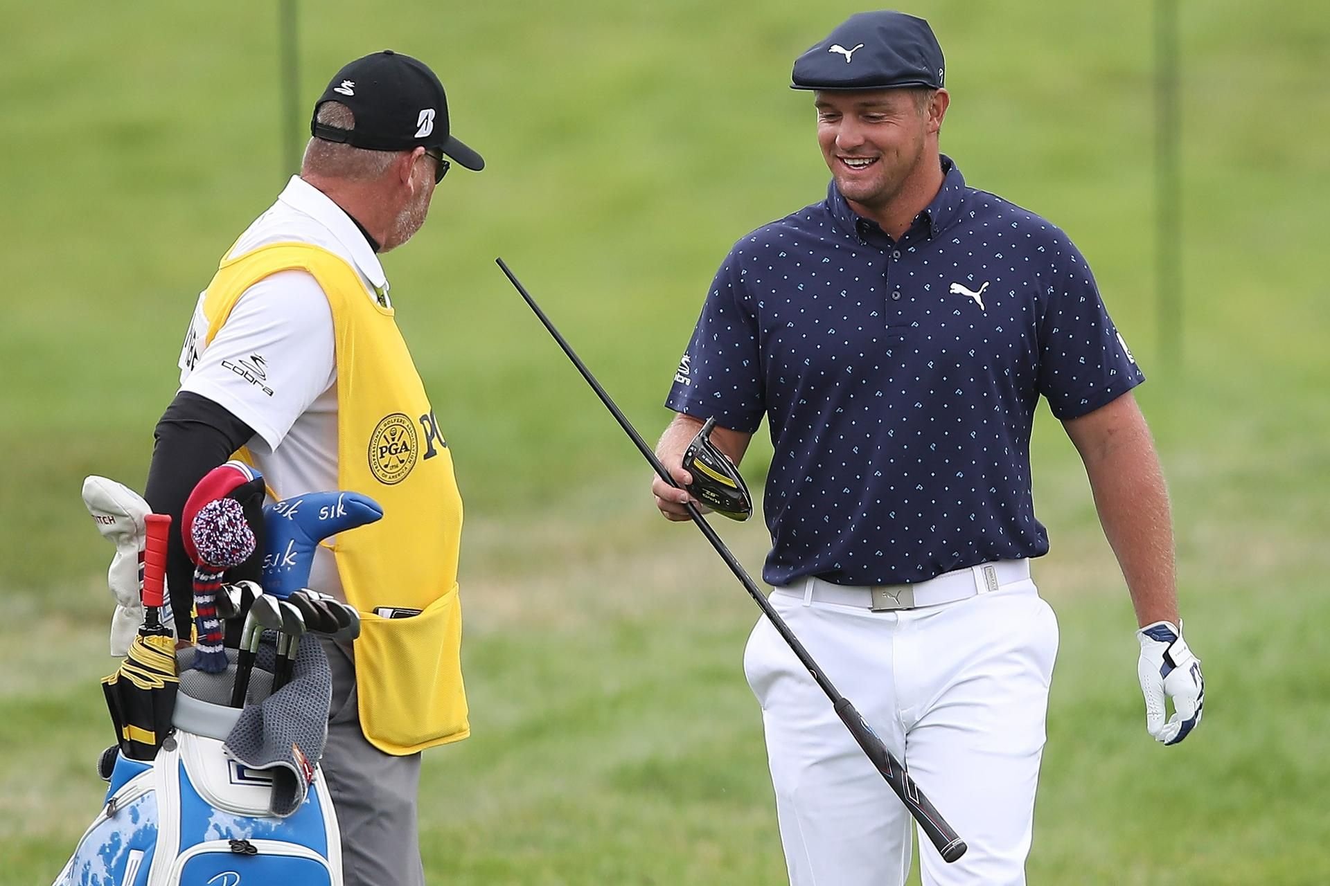 Bryson DeChambeau und der zerstörte Golfschläger