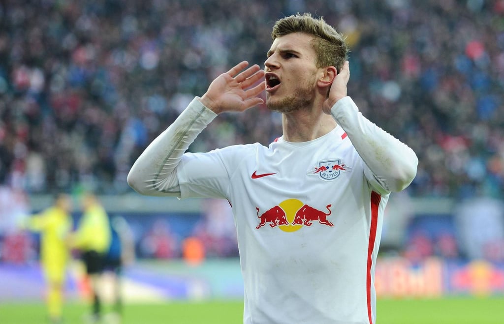 Timo Werner bejubelt seinen Ausgleichstreffer gegen die TSG Hoffenheim