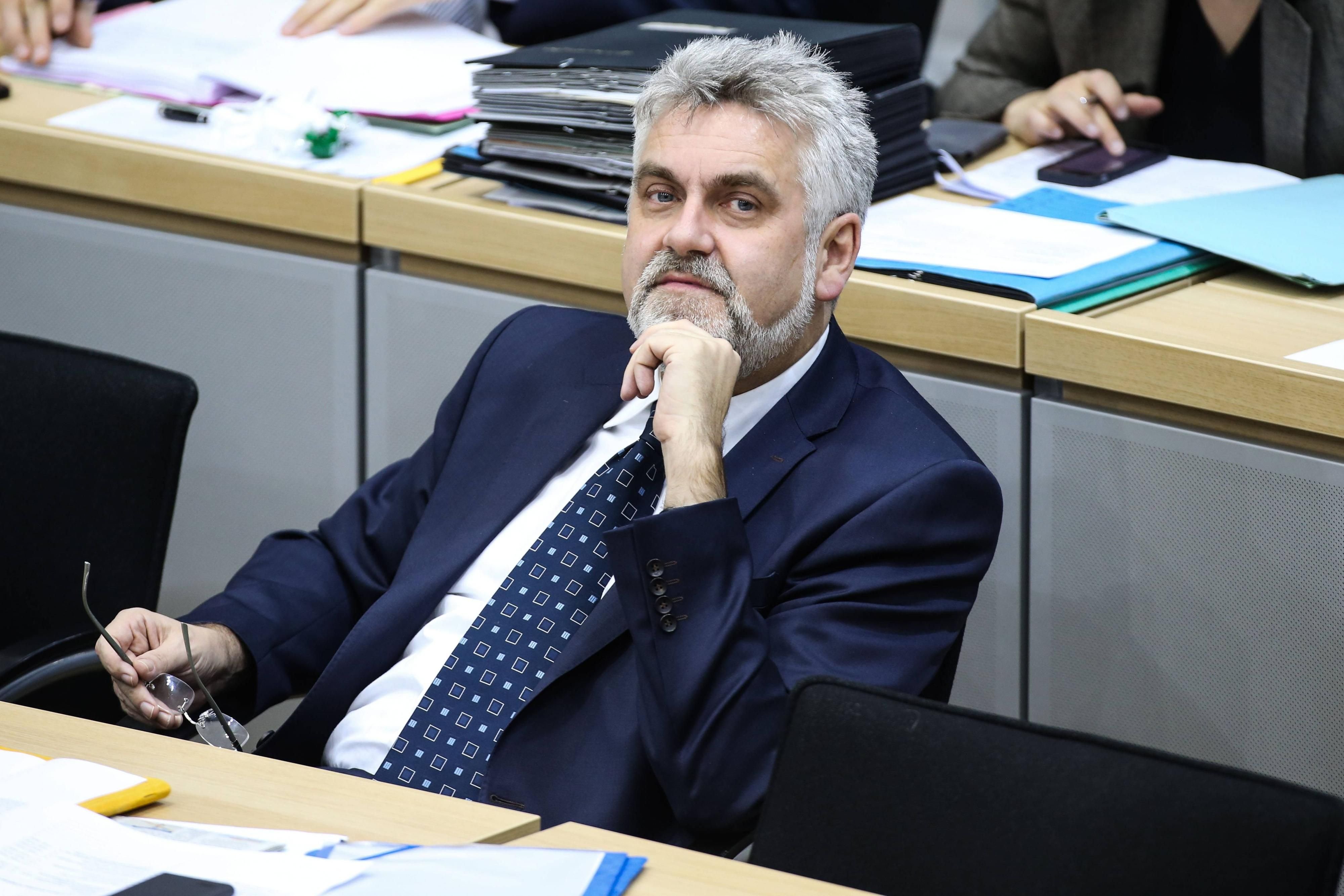 Sachsen-Anhalts Wirtschaftsminister Prof. Dr. Armin Willingmann im Landtag in Magdeburg.
