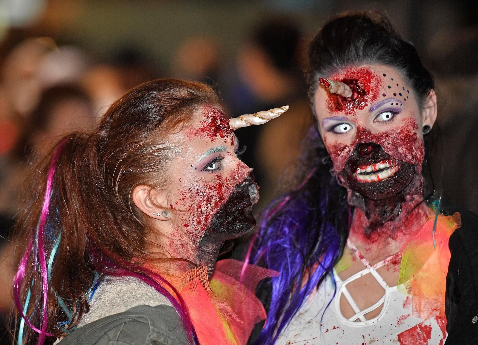 Zombie-Walk in Essen.