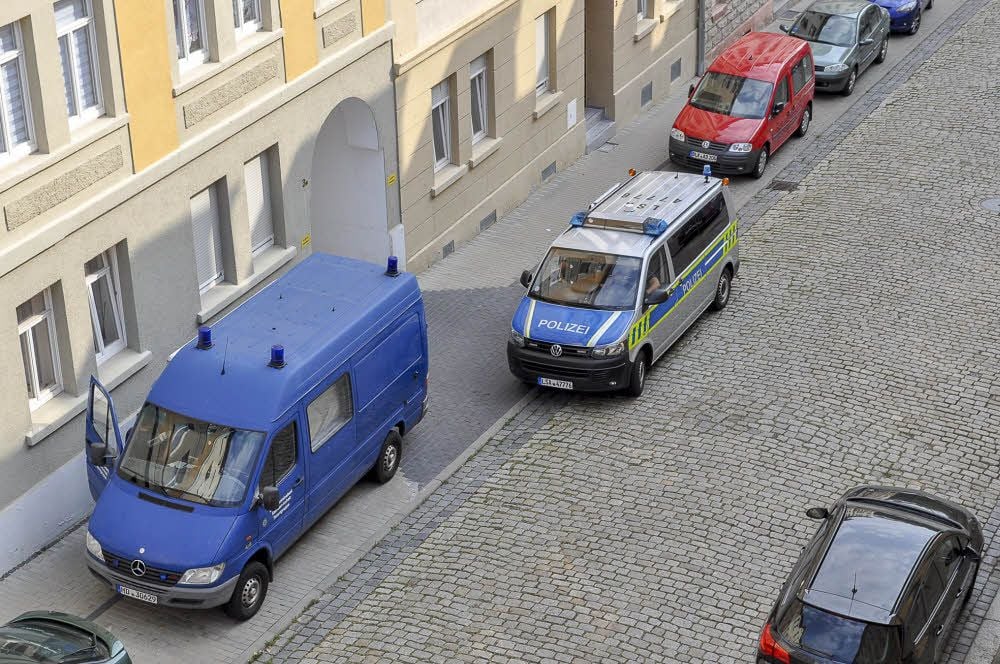 Bis Mittwochmorgen dauerte die Spurensicherung des Landeskriminalamtes in der Lutherstraße.