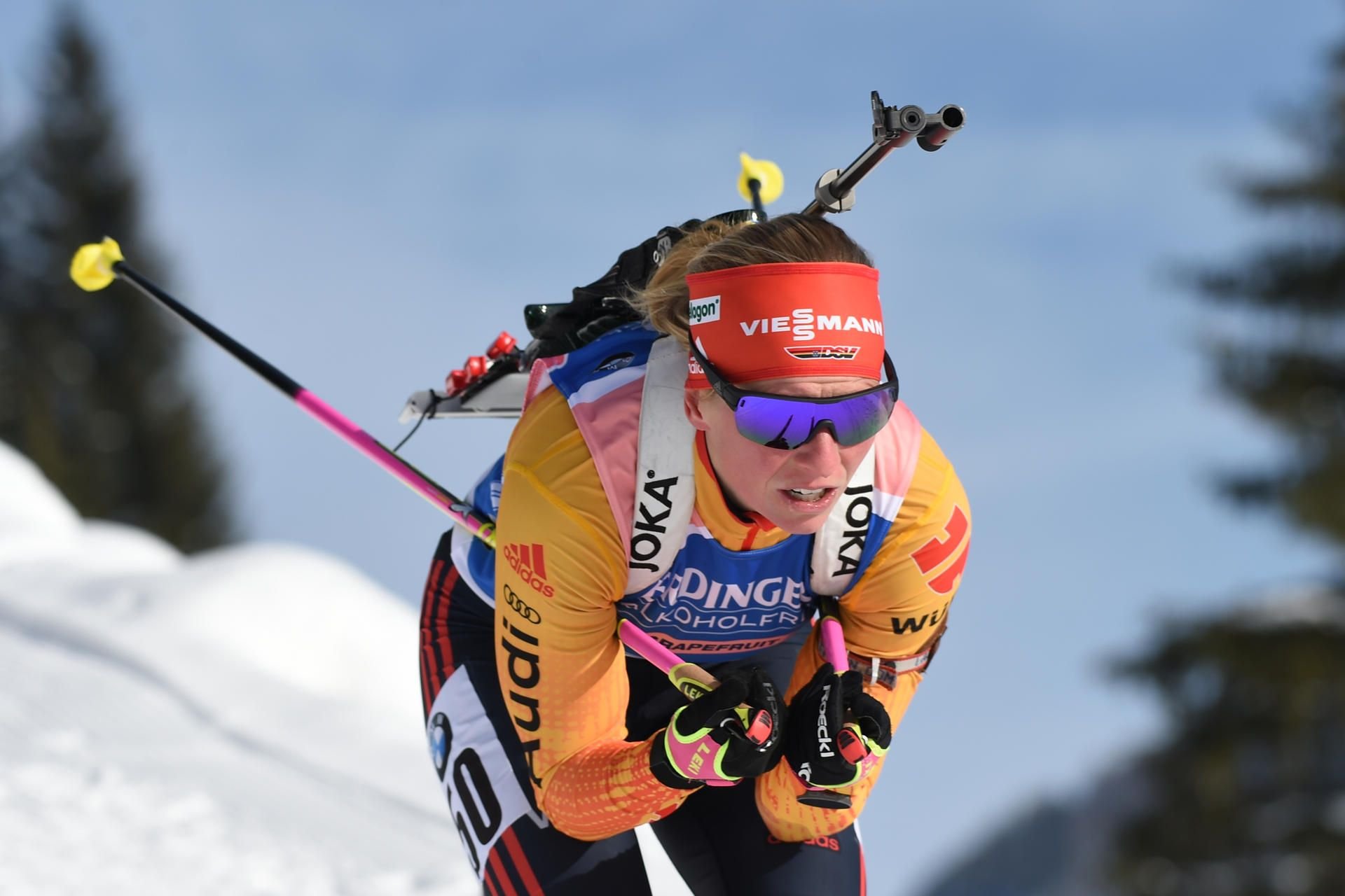 Aus der WM-Traum: Biathletin Franziska Hildebrand aus Köthen ist wegen fehlender Form nicht ins deutsche Aufgebot berufen worden.