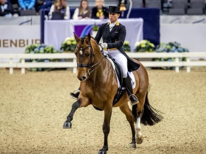 Isabell Werth will in Paris ihren Weltcup-Sieg von Omaha wiederholen. Foto: Adam Ihse
