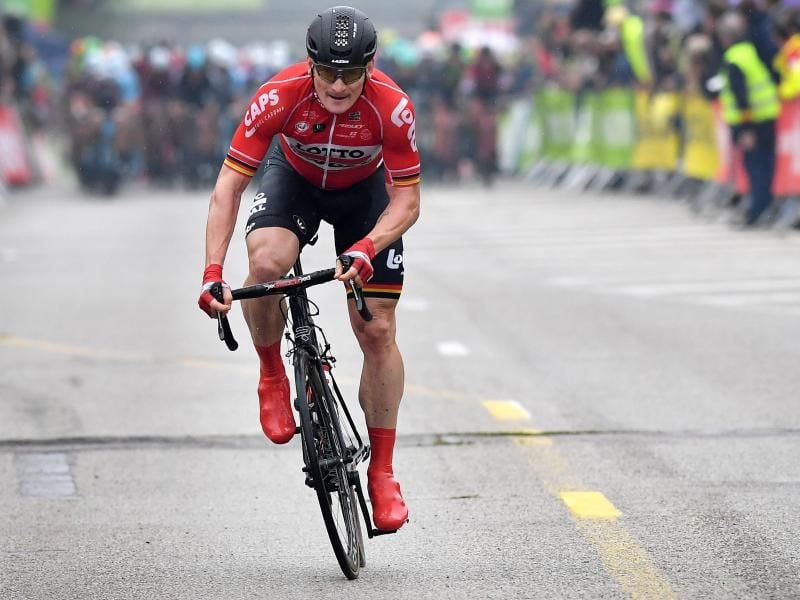 Andre Greipel fährt bei der Frankreich-Rundfahrt im belgischen Team Lotto Soudal. Foto: David Stockman/BELGA