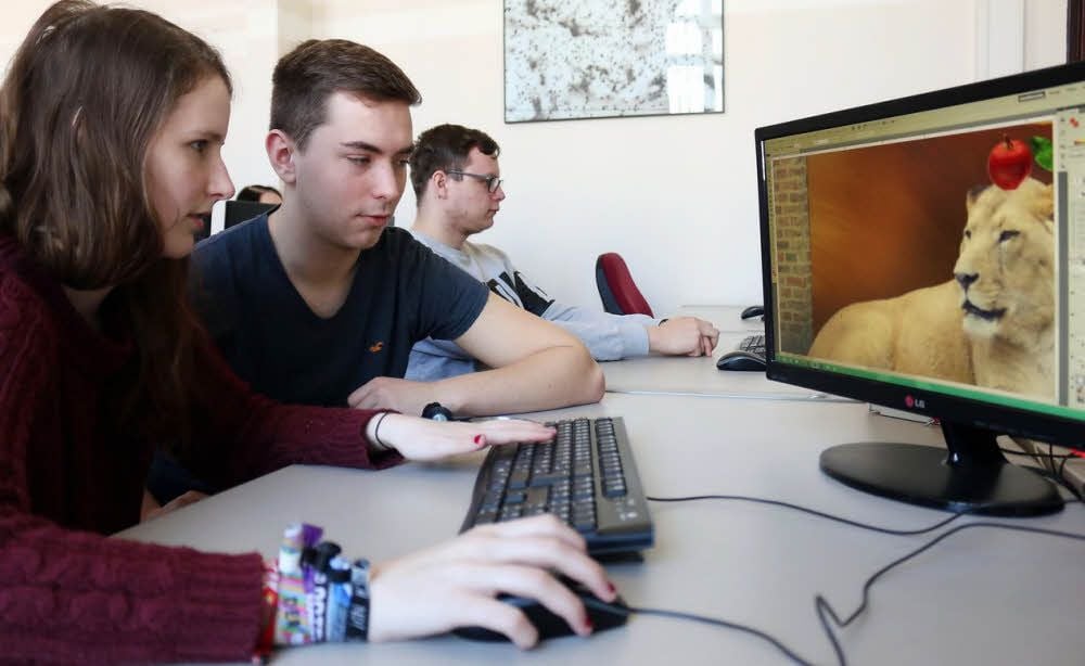 Interessierte Bewerber konnten sich regelmäßig zum Tag der offenen Tür über die Ausbildungsmöglichkeiten im Institut Braune informieren.