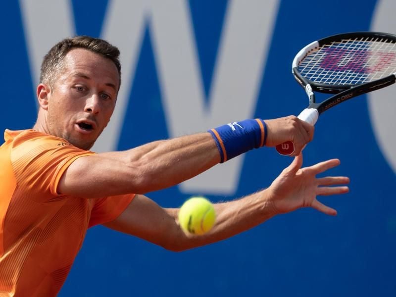 Philipp Kohlschreiber erreichte das Viertelfinale in München. Foto: Sina Schuldt