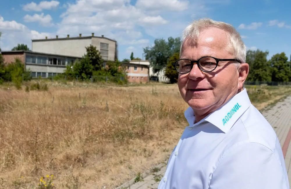 Dietrich Strauß hat 1975 bei Addinol in Krumpa angefangen.