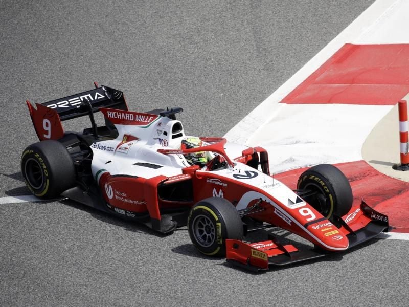 Fuhr in Baku auf Startplatz sechs: Mick Schumacher. Foto: Luca Bruno/AP