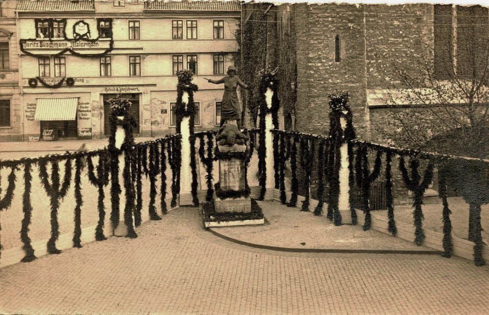 Das Haus Markt 21 in einer Ansicht von etwa 1925.