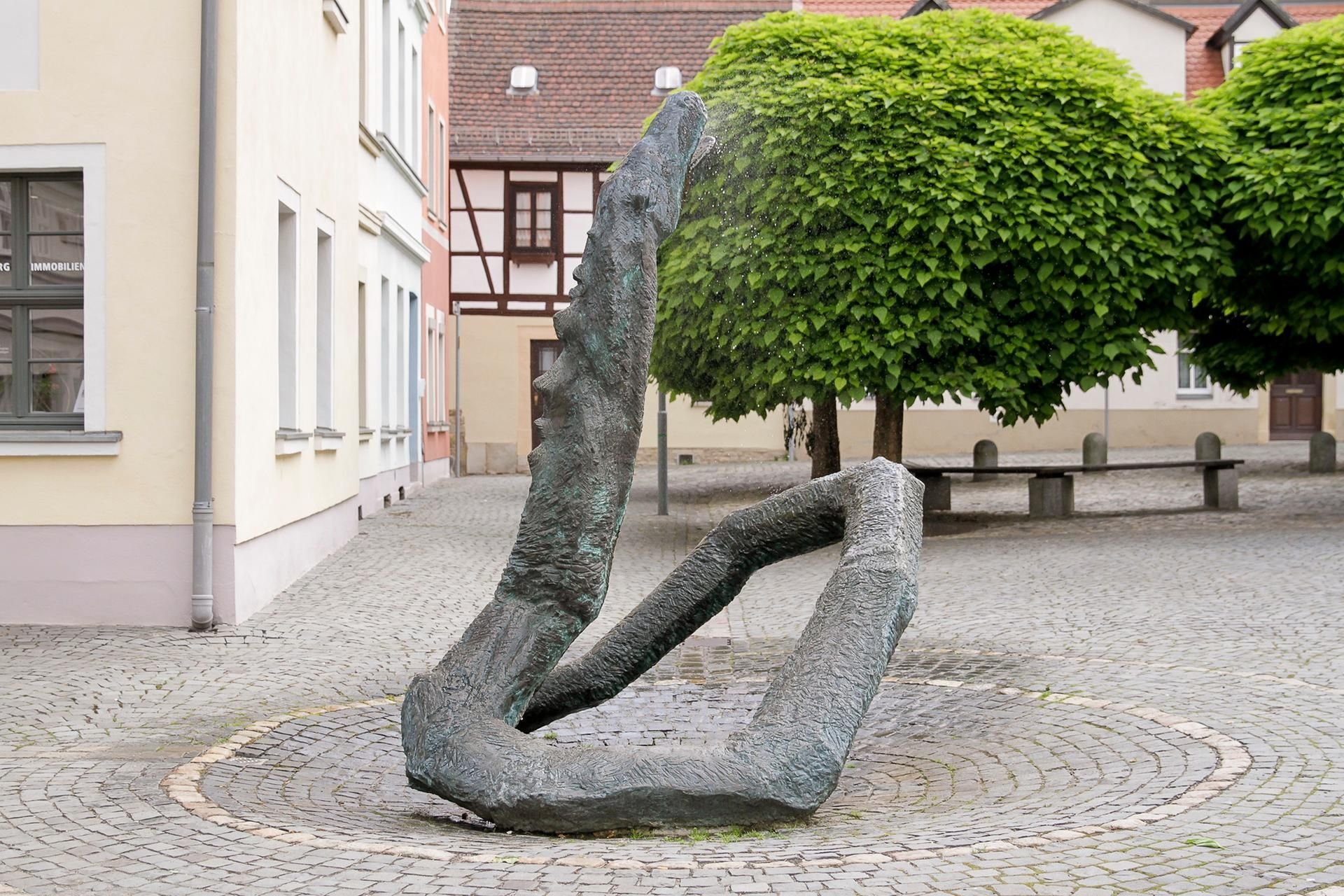 Voigtsplatz in der Zeitzer Innenstadt